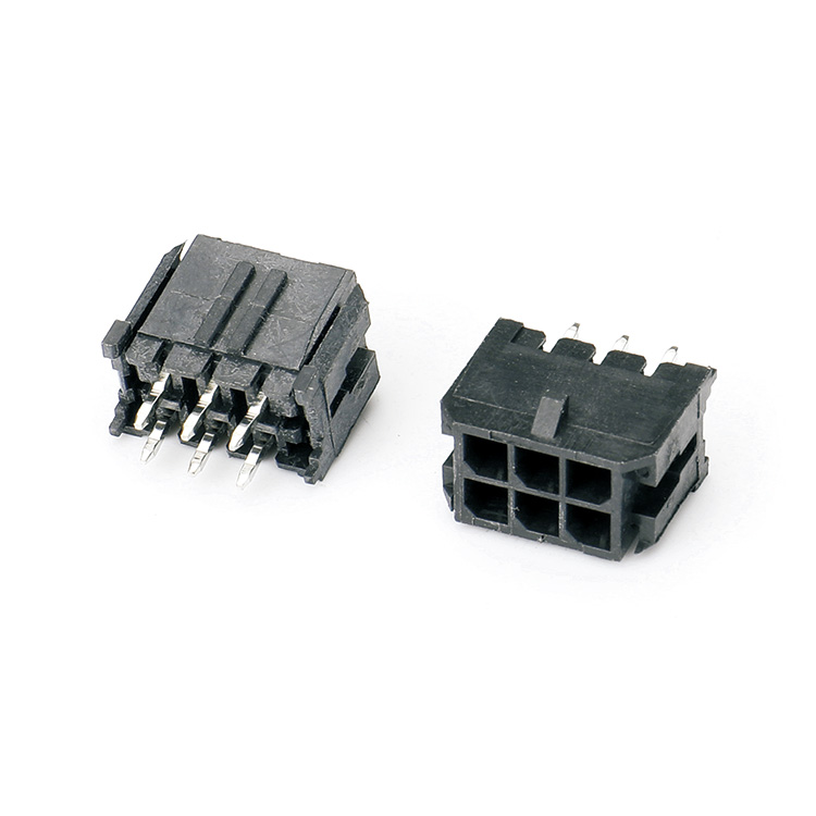 Molex3.0MM 6PIN 180度